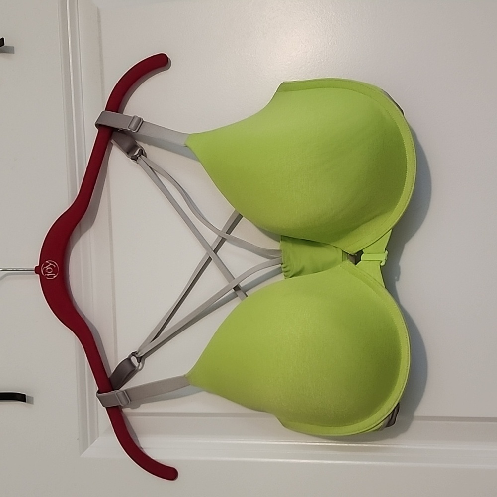 Racetrack Semi/Demi Bra
